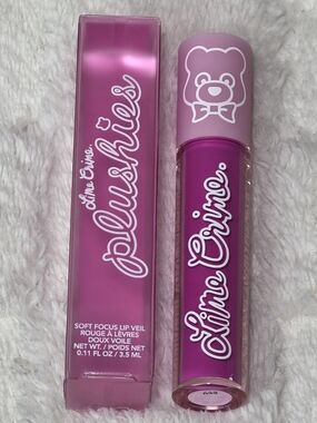 Lime Crime Plushies Soft Focus Lip Veil Shade Dragon Fruit (Discontinued) BNIB